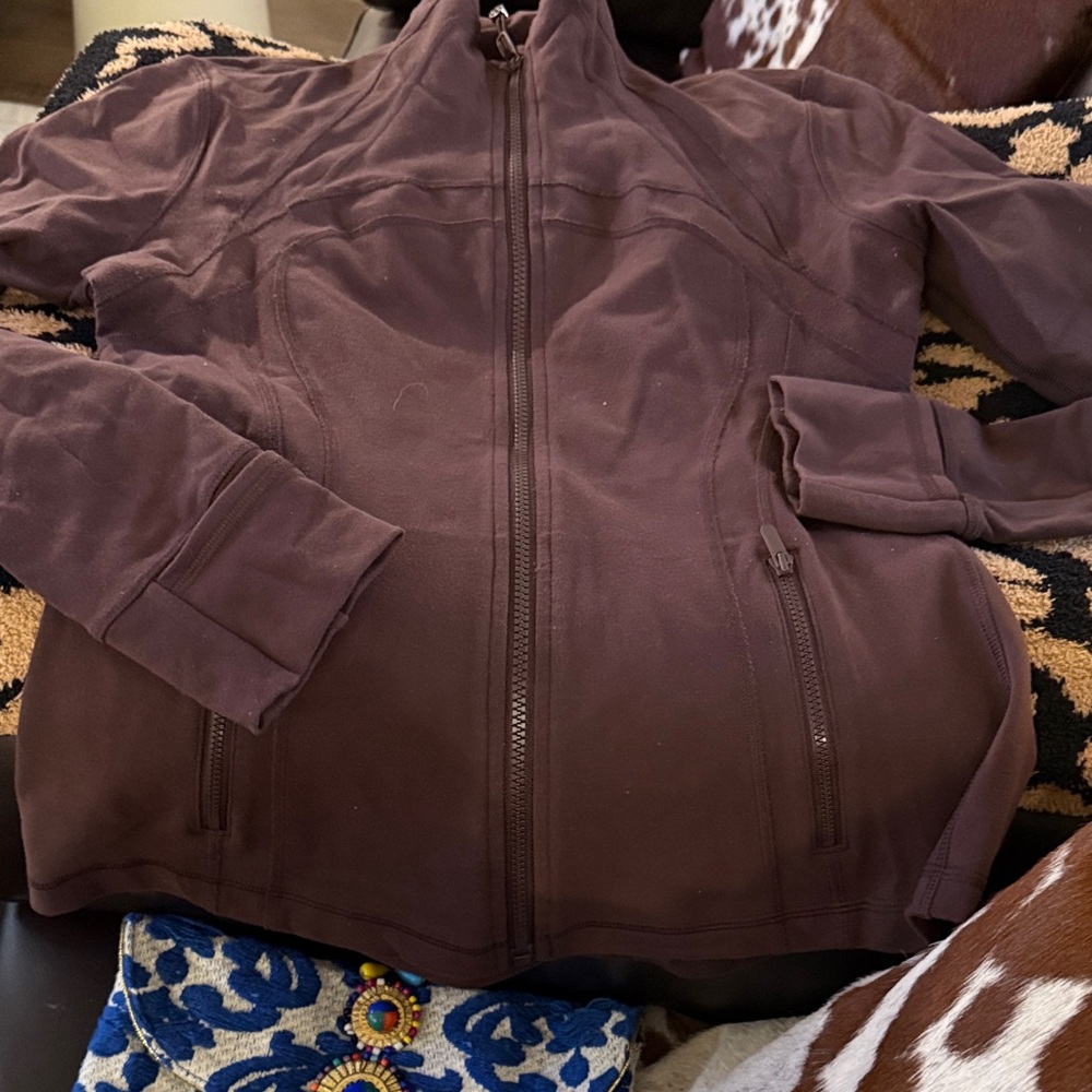 Lululemon define jacket brown size 8